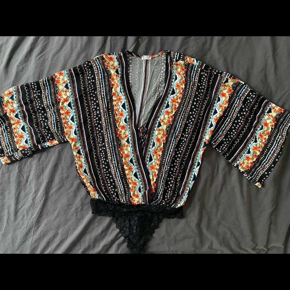 Free People Kimono Top